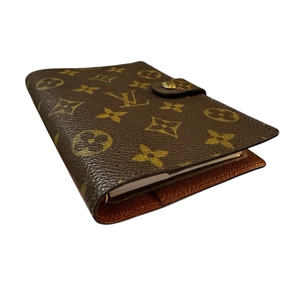 Authentic Louis Vuitton Monogram Leather Agenda PM Passport Holder Organizer - Picture 9 of 11
